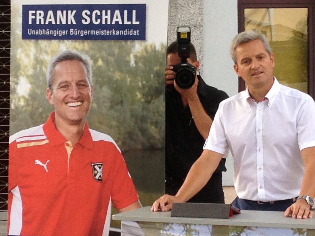 Frank Schall - Original und Abbild in Neuschloß.
